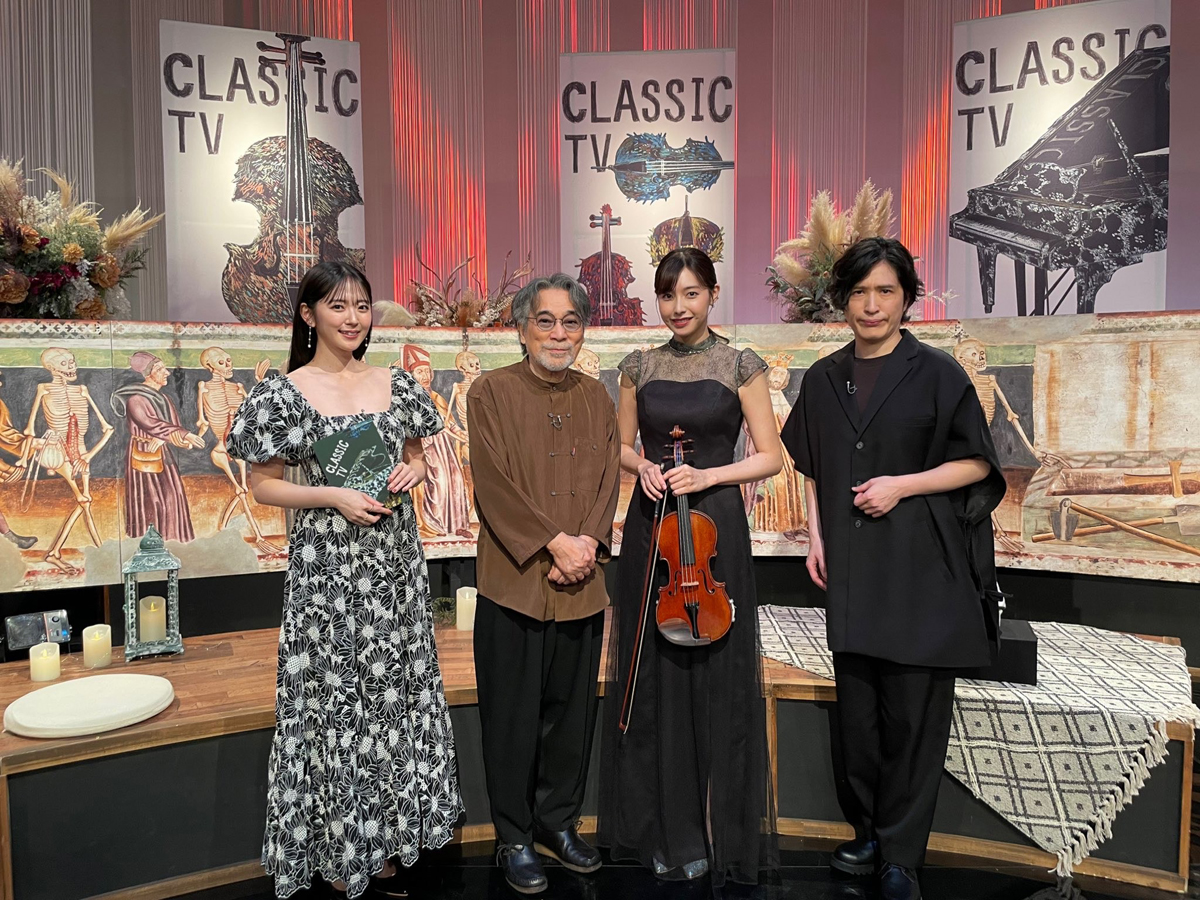 荒井里桜が 8/22（木）21:00 NHK Eテレ「クラシックTV」に登場
