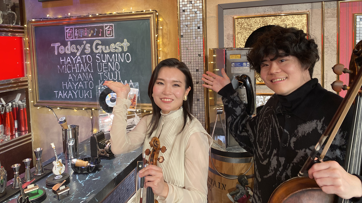 辻彩奈、上野通明が2/23（日）テレビ朝日「EIGHT-JAM」に初登場